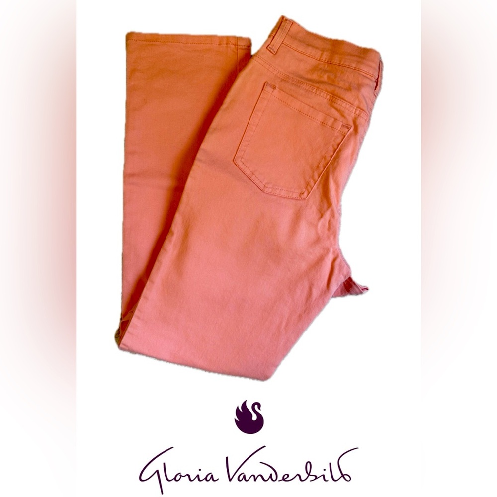 Gloria Vanderbilt Pink Straight Leg Jeans